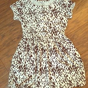 Girls Black and White Dress